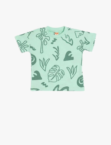Resim Koton Erkek Bebek Kısa Kol T-shirt 5SMB10111TK