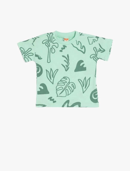 Resim Koton Erkek Bebek Kısa Kol T-shirt 5SMB10111TK