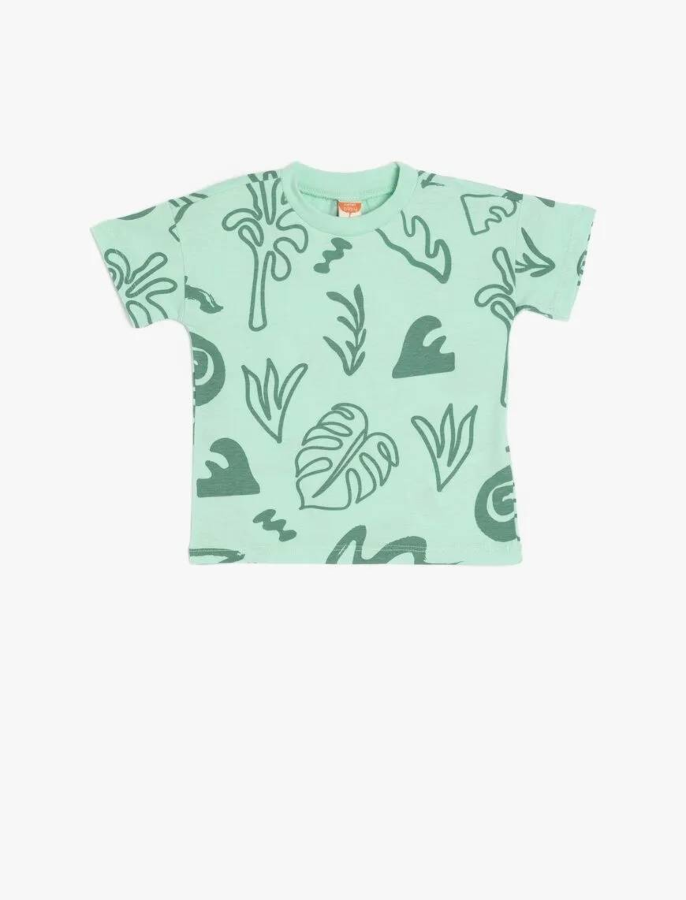 Resim Koton Erkek Bebek Kısa Kol T-shirt 5SMB10111TK