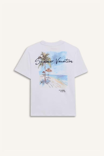Resim Defacto Erkek Çocuk Kısa Kol T-shirt E3740A8WT36