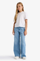 Resim Defacto Kız Çocuk  Jean Pantolon E5881A8/NM39