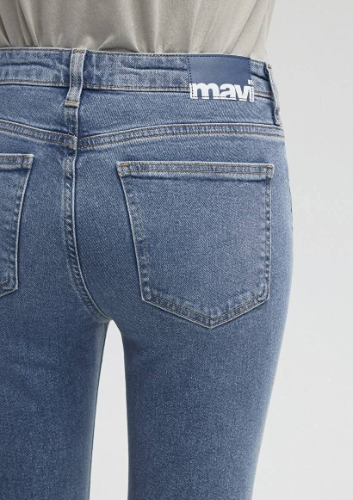 Resim Mavi Kadın Jean Pantolon M101225-35482