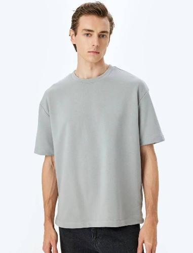 Resim Koton Erkek T-shirt 5SAM10051HK