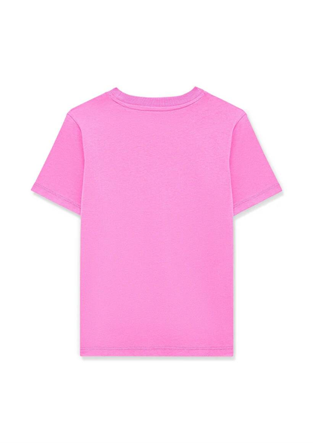 Resim Mavi Logo Kız Çocuk T-shirt M7610109-71033