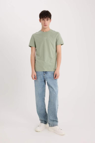 Resim Defacto Erkek  T-shirt D5566AX/GN1107