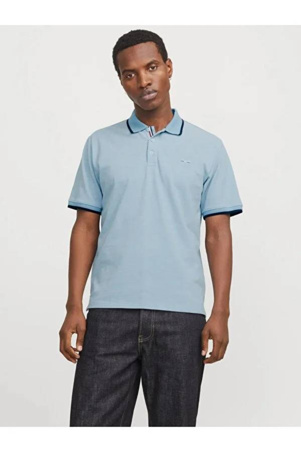 Resim Jack & Jones Jprblualves Ss Polo Noos Erkek T-shirt 12274681