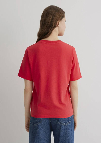 Resim Mavi Regular Kadın  T-shirt M1613164-71083