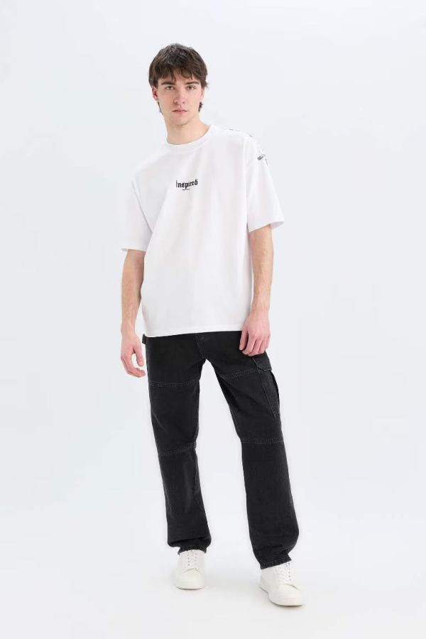 Resim Defacto Erkek  T-shirt D5600AXWT34
