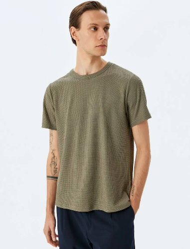 Resim Koton Erkek T-shirt 5SAM10022HK