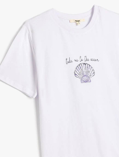 Resim Koton Kadın T-shirt 5SAK50127EK
