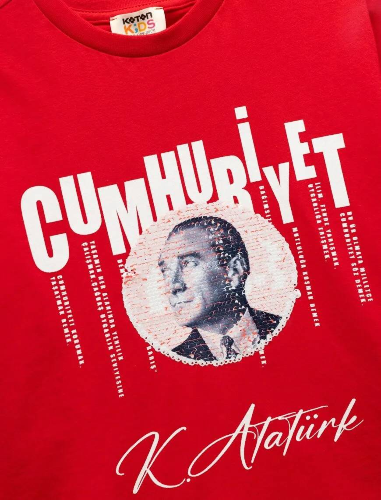 Resim Koton Kız Çocuk T-shirt 5SKG10507AK