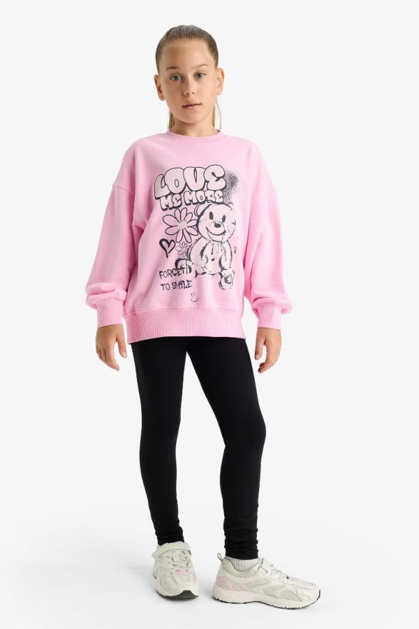 Resim Defacto Kız Çocuk  Sweat E6755A8/PN666