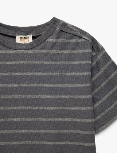 Resim Koton Erkek Çocuk T-shirt 5SKB10012TK