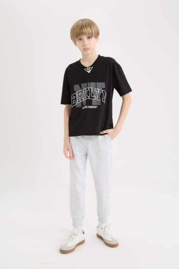 Resim Defacto Erkek Çocuk T-shirt Takım D9820A8BK81