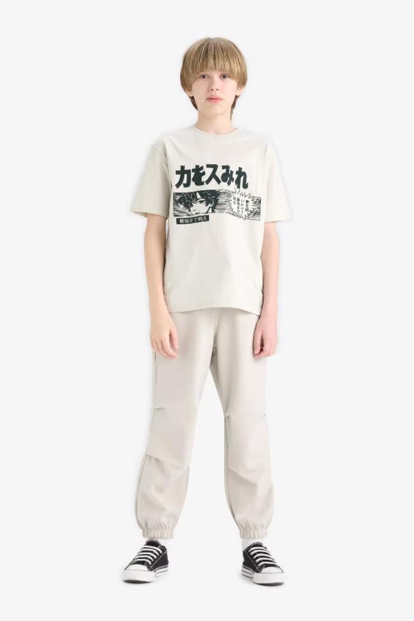 Resim Defacto Erkek Çocuk Kısa Kol T-shirt E0188A8/GR477