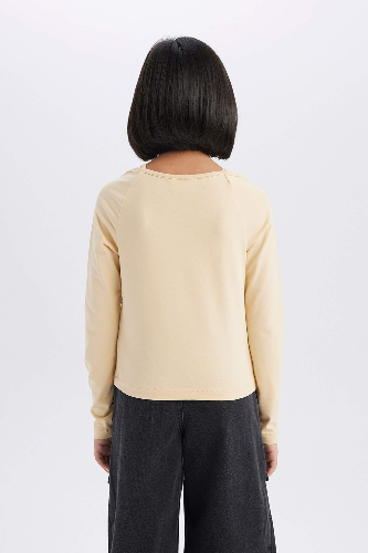 Resim Defacto Kız Çocuk  Sweat D9237A8BG362