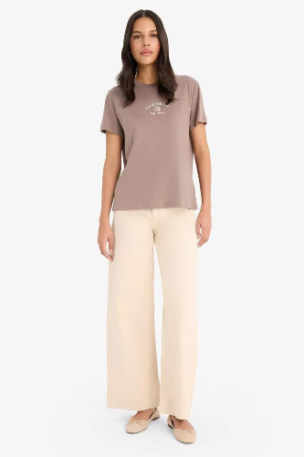 Resim Defacto Kadın T-shirt F2093AX/BN570