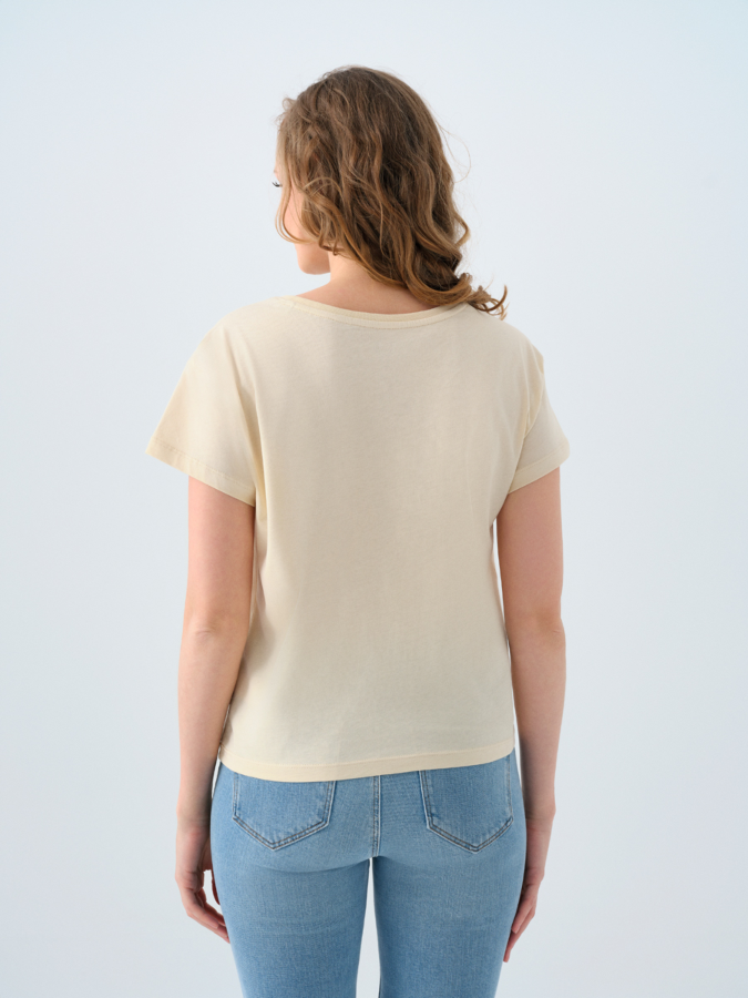 Resim Loft Kadın Regular Fit T-Shirt Lf2038918