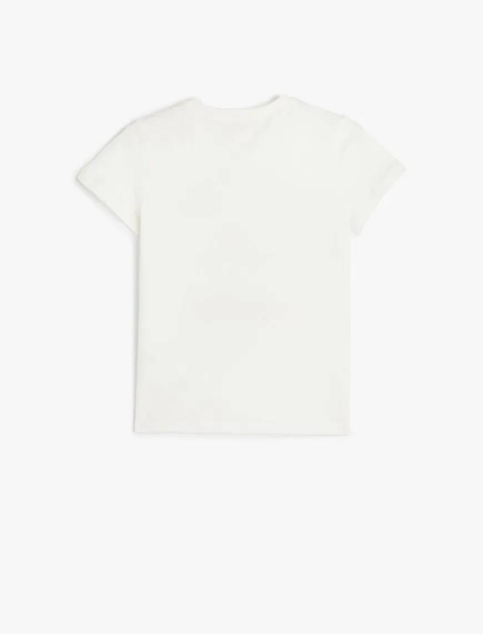 Resim Koton Kız Çocuk T-shirt 5SKG10255AK