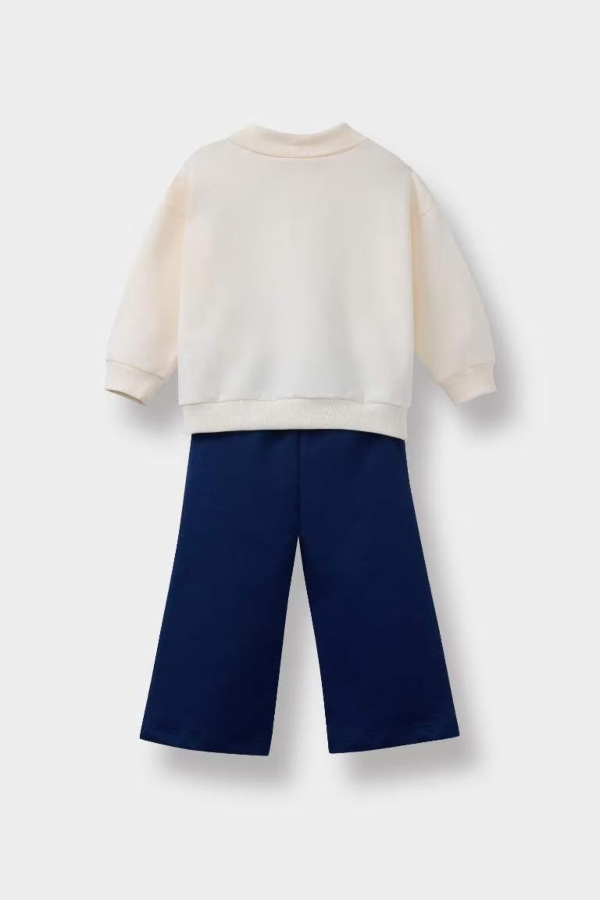Resim Defacto Kız Bebek  Sweat Takım F3744A5/NV42