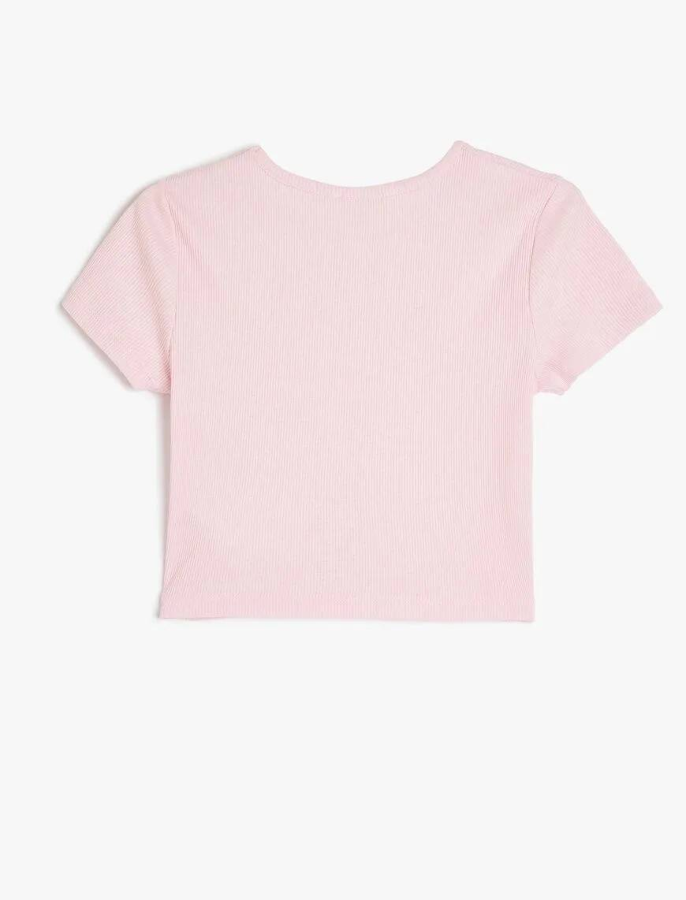 Resim Koton Kız Çocuk T-shirt 5SKG10251AK