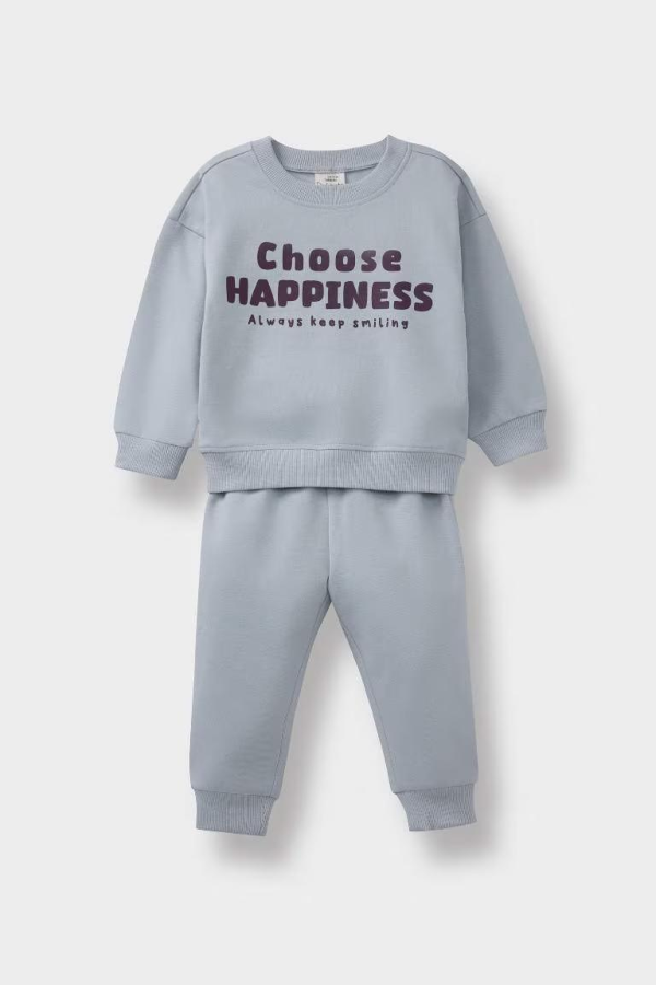 Resim Defacto Erkek Bebek  Sweat Takım E8985A5/GR297