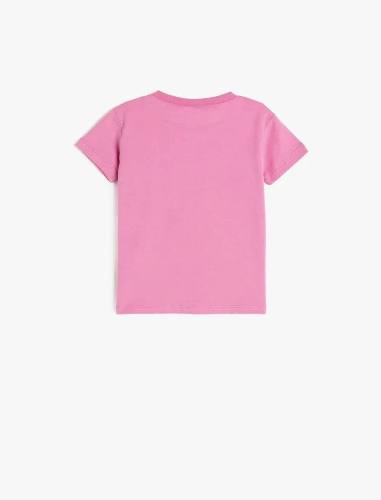 Resim Koton Kız Bebek Uzun Kol T-shirt 5SMG10105AK