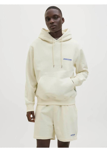 Resim Jack & Jones Jcounıon Prınt Sweat Hood Noos Erkek Sweat 12273915