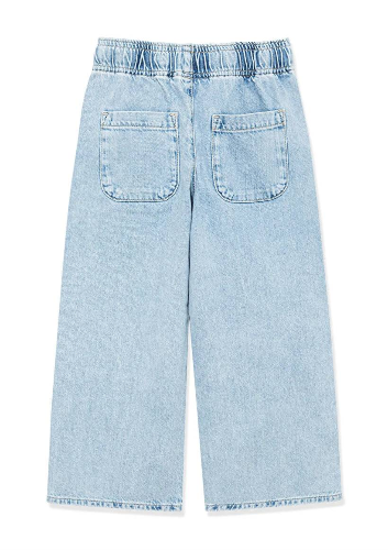 Resim Mavi Loco Kız Çocuk Jean Pantolon M7010405-86710