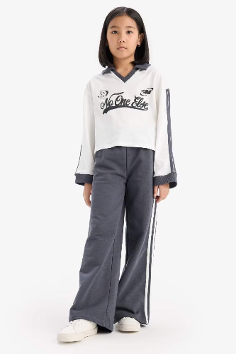 Resim Defacto Kız Çocuk  Sweat Takım D9471A8ER85