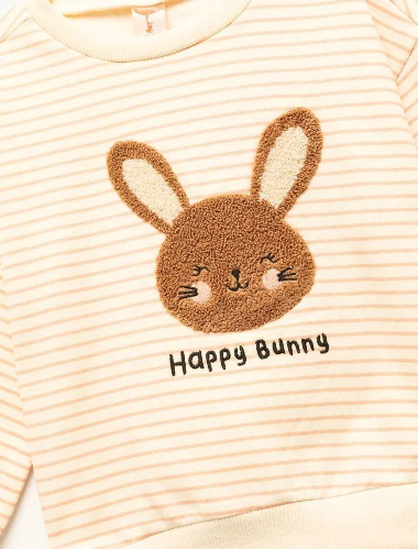 Resim Koton Kız Bebek Sweat 6Wmg10003Ak