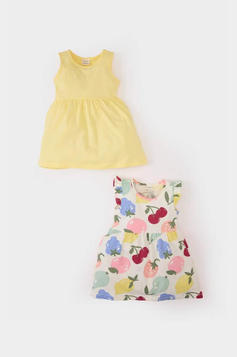 Resim Defacto Kız Bebek  Elbise C0071A5YL115