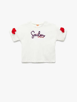 Resim Koton Kız Bebek T-shirt 5SMG10155AK