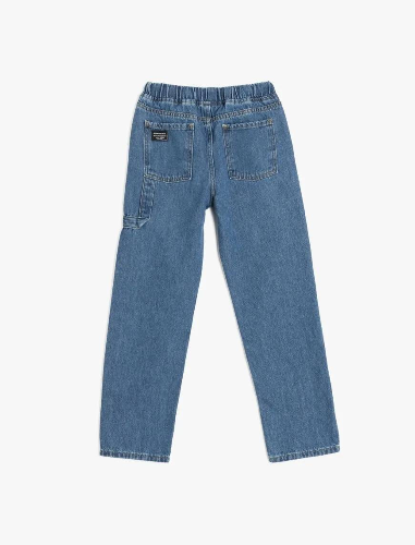 Resim Koton Erkek Çocuk Jean Pantolon 5SKB40021TD