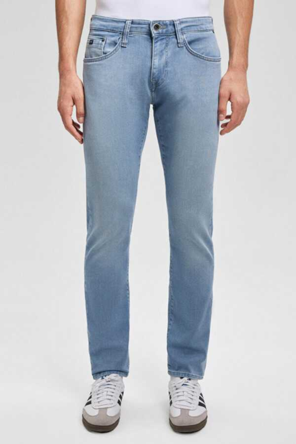 Resim Mavi Jake Mid Erkek Jean Pantolon M0042290634