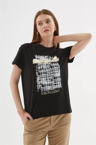 Resim Fashion Friends Kadın T-shirt 25Y0097K1