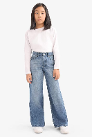 Resim Defacto Kız Çocuk  Jean Pantolon E7710A8/NM28