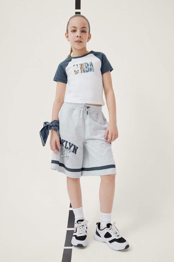 Resim Defacto Kız Çocuk T-shirt E7629A8/ER98