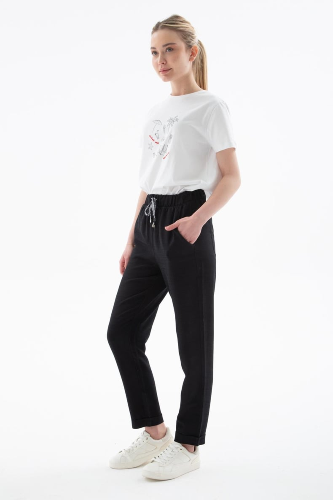 Resim Fashion Friends Kadın Kanvas Pantolon