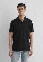 Resim Mavi Loose Erkek  T-shirt M0611904-900