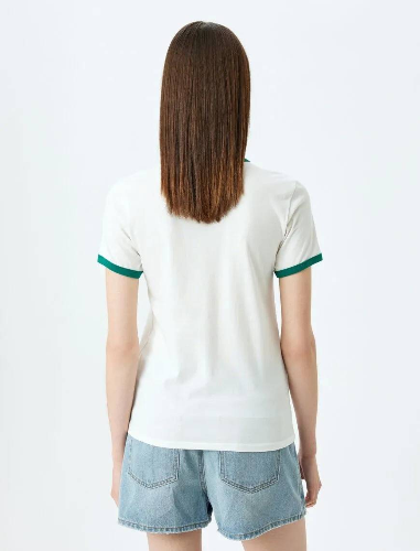 Resim Koton Kadın T-shirt 5SAL10165IK