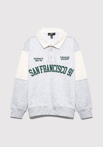 Resim Mavi San Francisco Erkek Çocuk Sweat M6S10123-88467