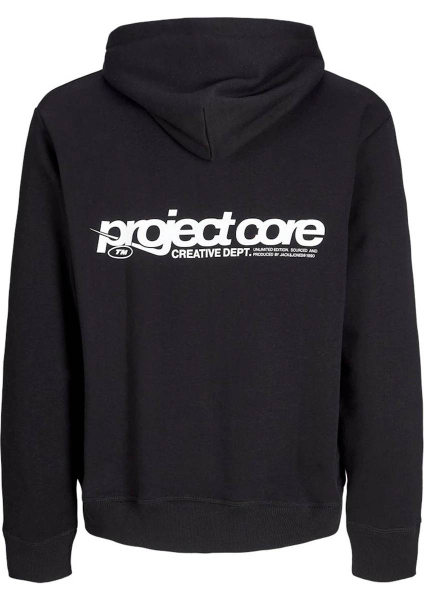 Resim Jack & Jones Jcounıon Prınt Sweat Hood Noos Erkek Sweat 12273915