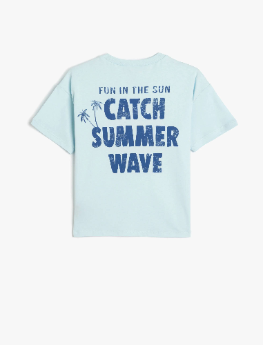 Resim Koton Erkek Çocuk T-shirt 5SKB10103TK