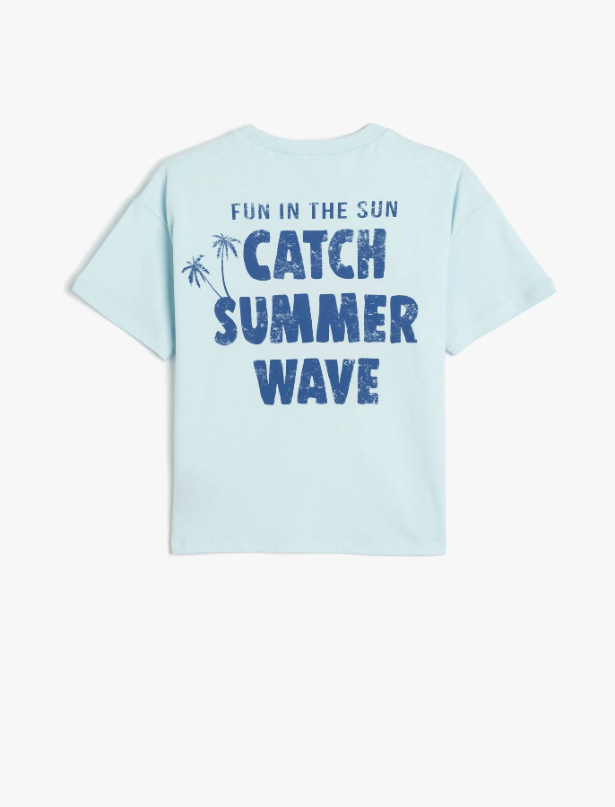 Resim Koton Erkek Çocuk T-shirt 5SKB10103TK