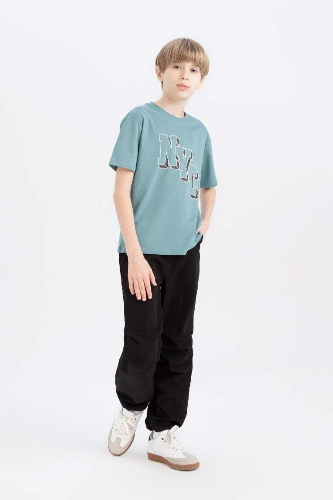 Resim Defacto Erkek Çocuk Kısa Kol T-shirt D9263A8GN1176