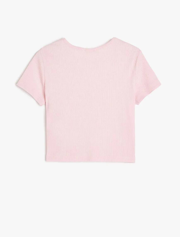 Resim Koton Kız Çocuk T-shirt 5SKG10227AK