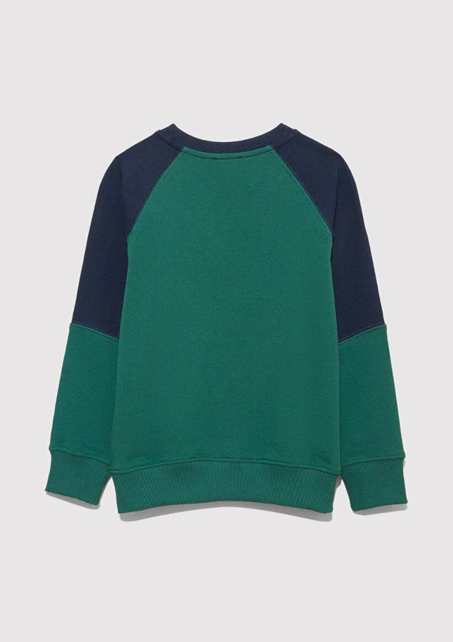 Resim Mavi M Baskılı Erkek Çocuk Sweat M6S10122-71930