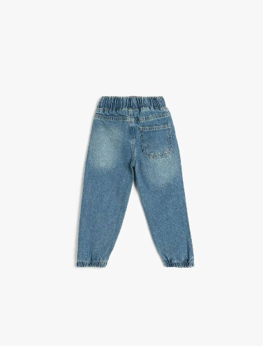 Resim Koton Erkek Bebek Jean Pantolon 5SMB40003TD