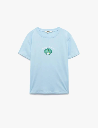 Resim Koton Kadın T-shirt 5SAK50186EK